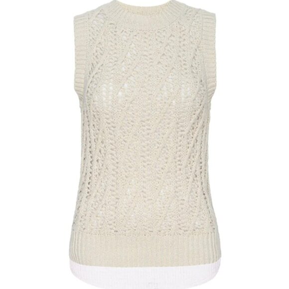 BROCHU WALKER OTTO TANK IN EGRET - SIZE SMALL - Picture 6 of 7